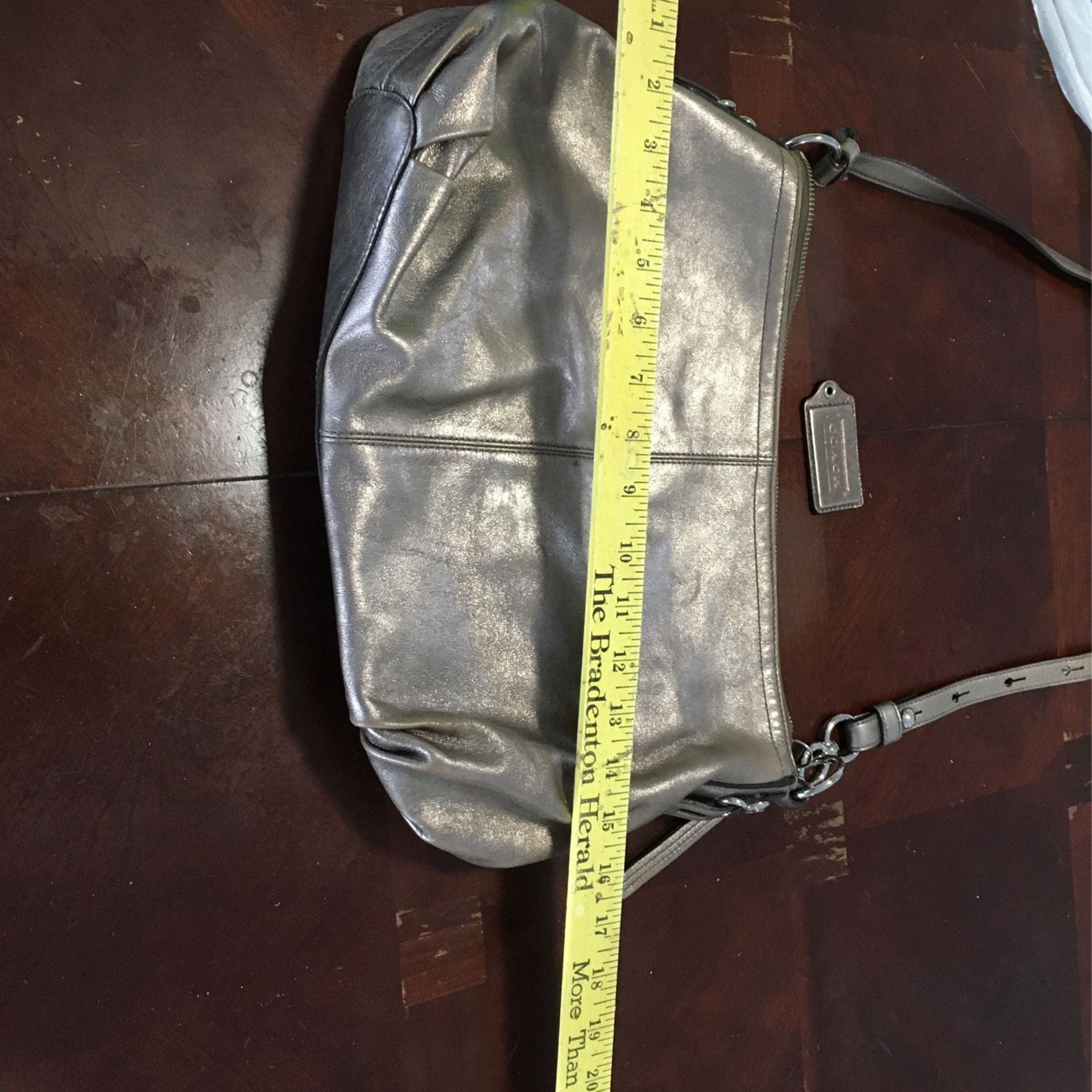 Coach Messenger Bag Sliver 