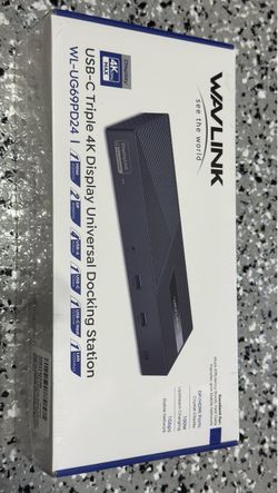 Wavlink USB-C Triple 4K Docking Station WL-UG69PD24