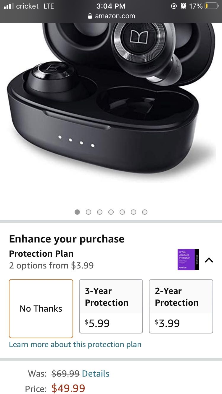 Monster Achieve 100 Wireless Earbuds