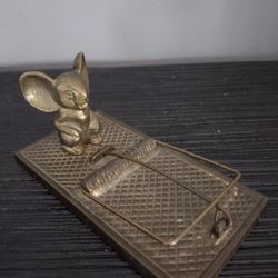 Rare 1960's Brass Mouse Trap