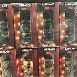 BNIB mini snow globes ornaments 