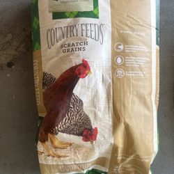 2 Chicken Feed & Cracked Corn – 50 lb Bags (New / Unopened)