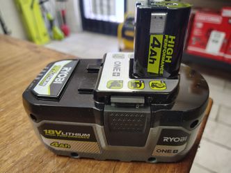 Ryobi 18V 4Ah Lithium High Performance Battery