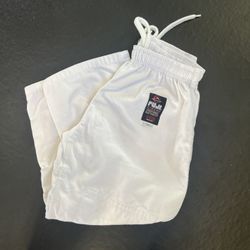 Fuji kids white Size 00 Pants Only 