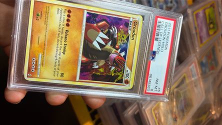 PSA 8 Groudon Holo 2011 Call of Legends #6