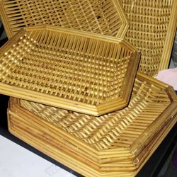 Bamboo Trays 