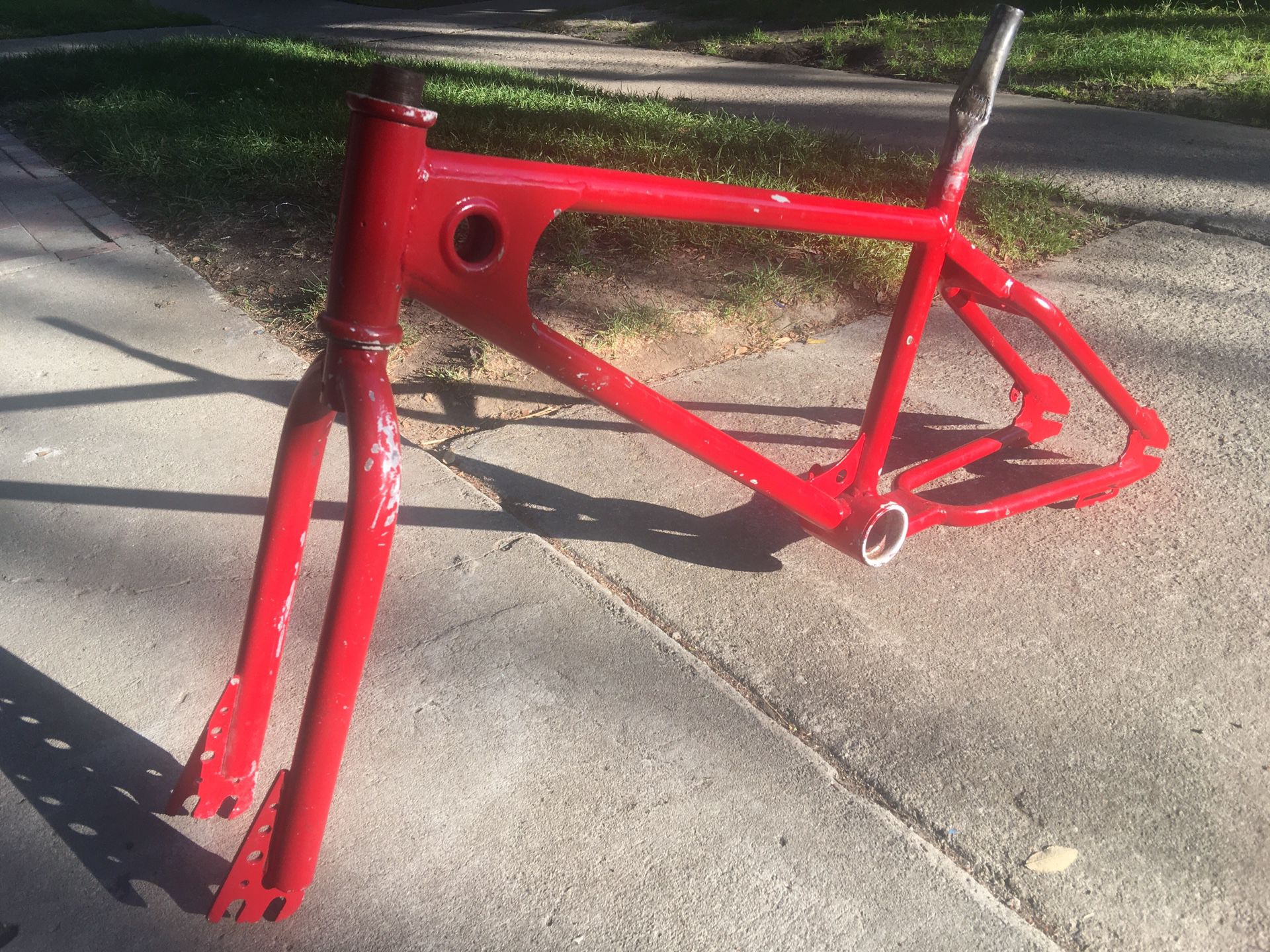 1979 MOTO ONE!! DOUBLE DROPOUT FORKS BMX FRAME