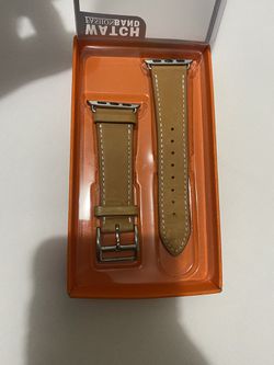 Leather Apple Watch band