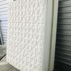 Comfy Queen Mattress & Boxspring only! 
