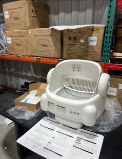 In box! Self Cleaning Cat Litter Box Large Cat Litter Box Auto Cleaning