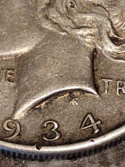 1934 Peace Dollar