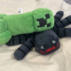 Minecraft Characters- Plush Stuffed Animals
