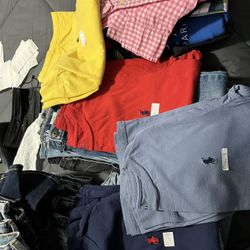 Boys Clothes Shirts & Jeans..size 3T, 4T, 5,6,7,8,10,12, etc.Prices👇🏽long sleeves..(Some are sold!! Shoes SIZE 1 Jordan,$65 & Air Force 1s  $45 👇🏽