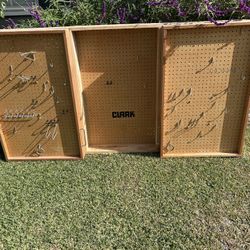 Tool Storage Tool Box  Pegged Board Tool Cabinet 