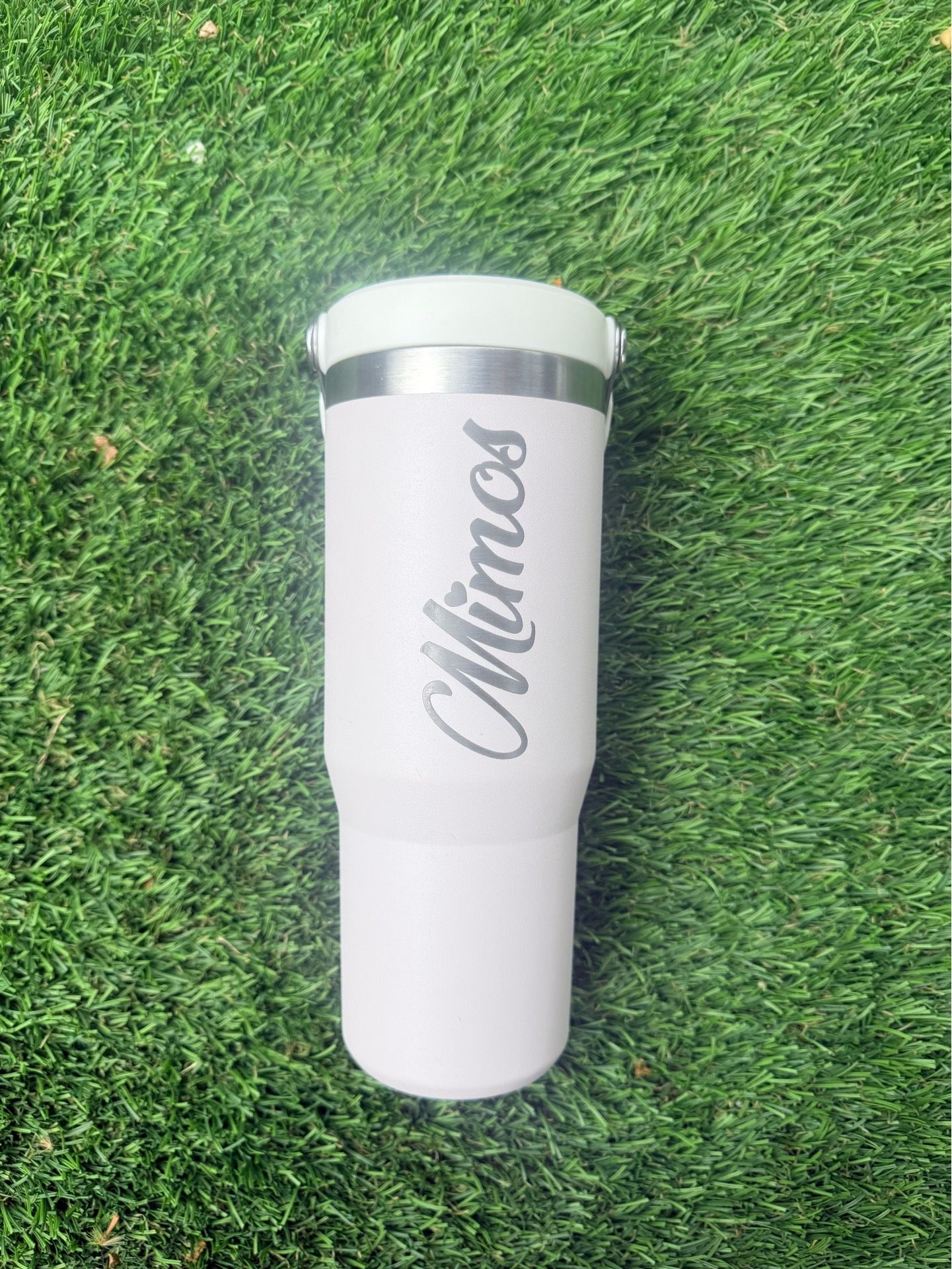 Laser engraved