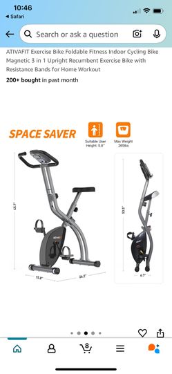 Ativa fit Exercise Cycle.