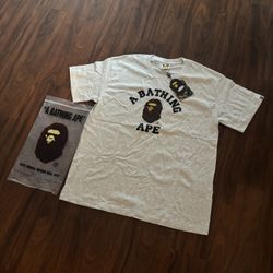 Grey BAPE t-shirt