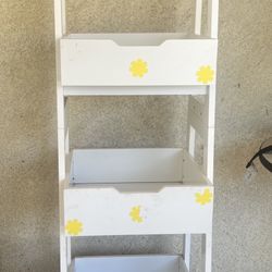 Tiered Ladder Bookcase/shelf