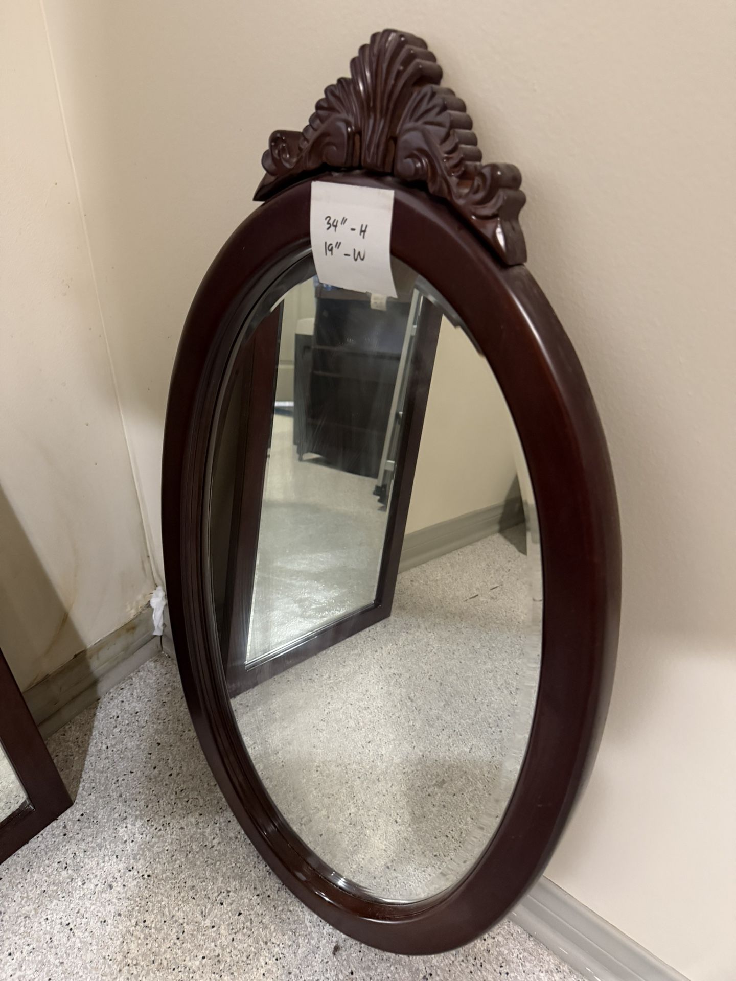 Bombay Furniture Mirrors And Shelf Set