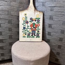 Antique 1920’s Hand Painted Decorative Cutting Board