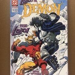 The Demon #13, The Demon Versus Lobo!