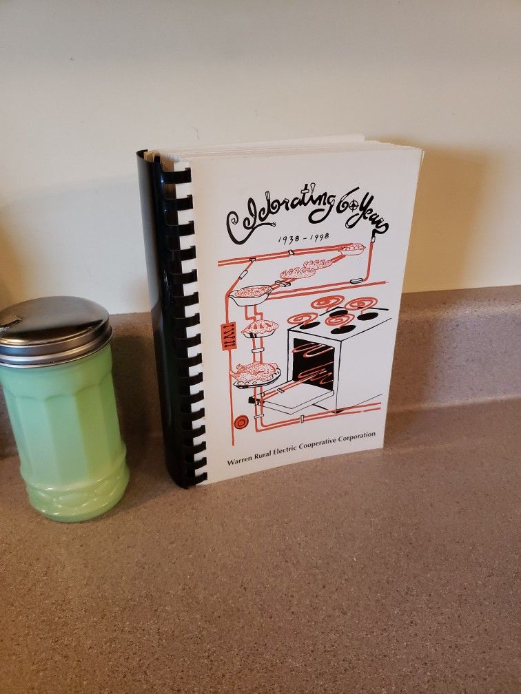 Warren Rural Electric Cookbook 60 Years