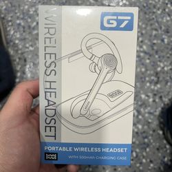 G7 Bluetooth Wireless Headset