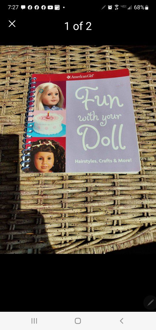 American Girl Doll Have Fun With Your Doll Book.  