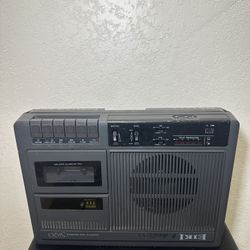 Vintage EIKI 5190A Audio Cassette Tape Recorder- Tested/Working 