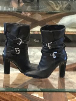 Coach all leather boots size 7