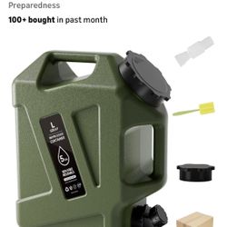 Ledlay New 5 Gallon Camping Water Jug