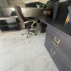 Restoration Hardware L Shape Desk 