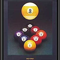 Electric Art  neon  Nine ball great in a pool room
