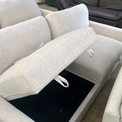 Brand New Sofa With Storage Seats! 