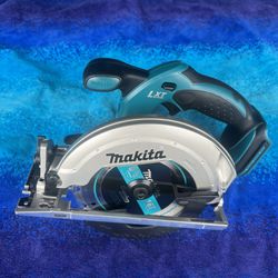 Makita 18V LXT Lithium-Ion Cordless 6-1/2 in. Lightweight Circular Saw and General Purpose Blade (Tool-Only