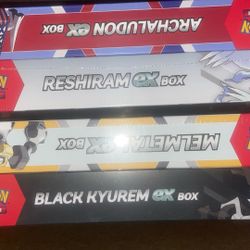 Pokemon Collection Boxes
