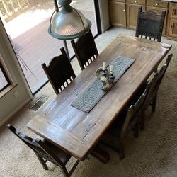 Jarrah Wood Dining Table 