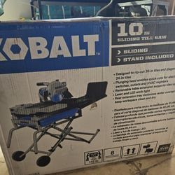 Kobalt 10inch Sliding Tile Saw