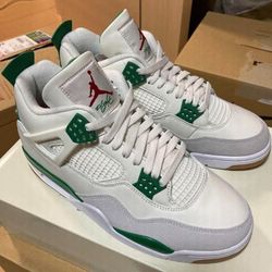 Aj4 Nike Sb Pine Green Size 11