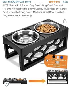 Elevated Dog Bowls