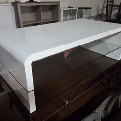 Assorted Glossy White Coffee Tables 
