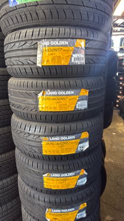 205/40/17 land golden tires 🛞