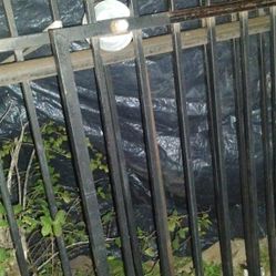 Wrought Iron Gate And Fence