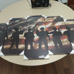 Military Canvas Wall Art