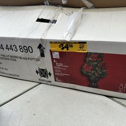 Christmas Tree Artificial Potted
