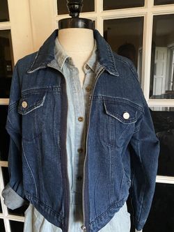 Denim jacket size L