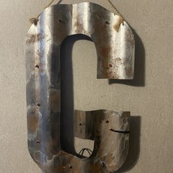 Big Metal Letter G