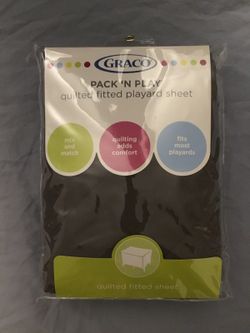 Graco Pack'n Play Quilted Fitted Playard Sheet
