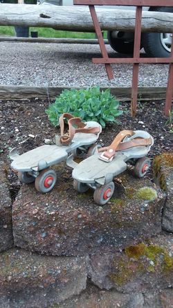 Vintage roller skates