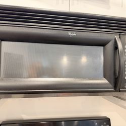 Whirlpool over range microwave 